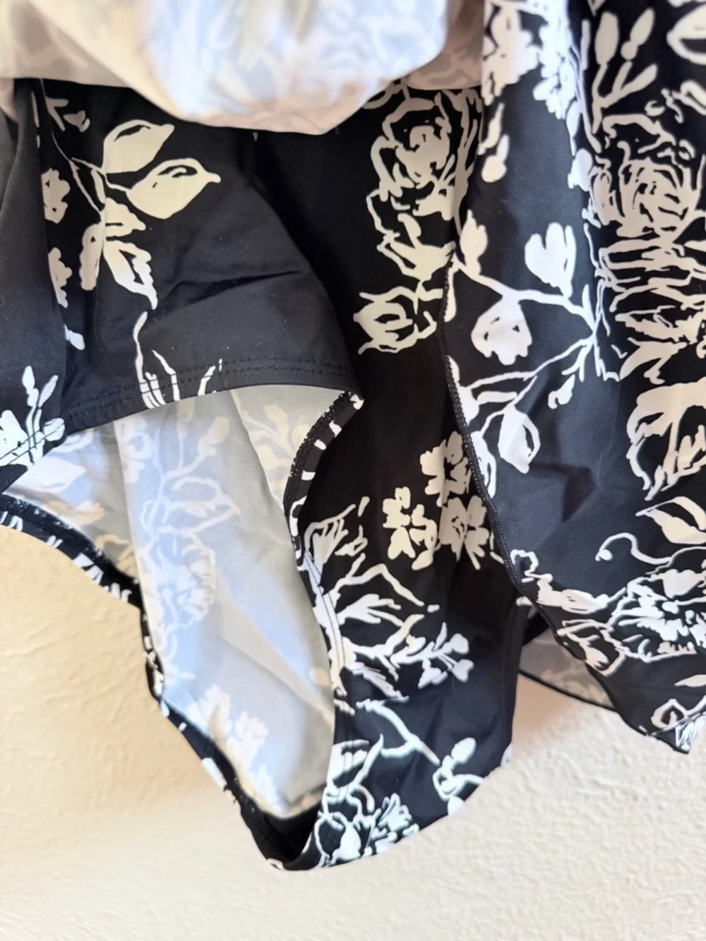 Swim 365 b&w print swim dress